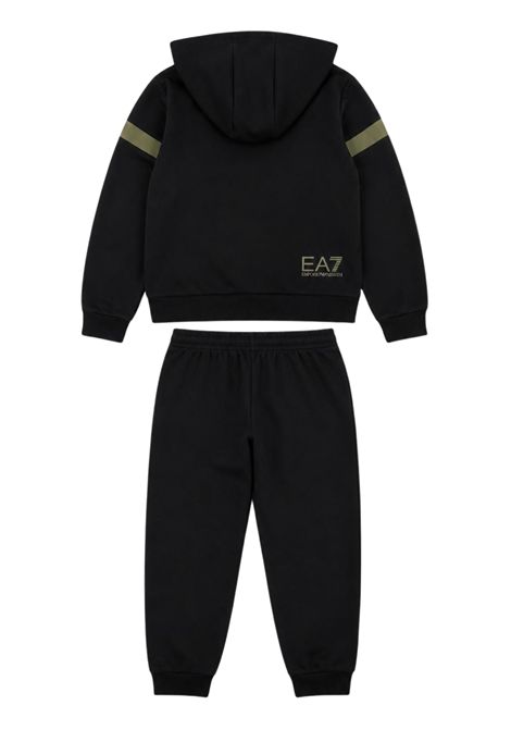 Completo bambino nero in cotone EMPORIO ARMANI | 7B000367NERO